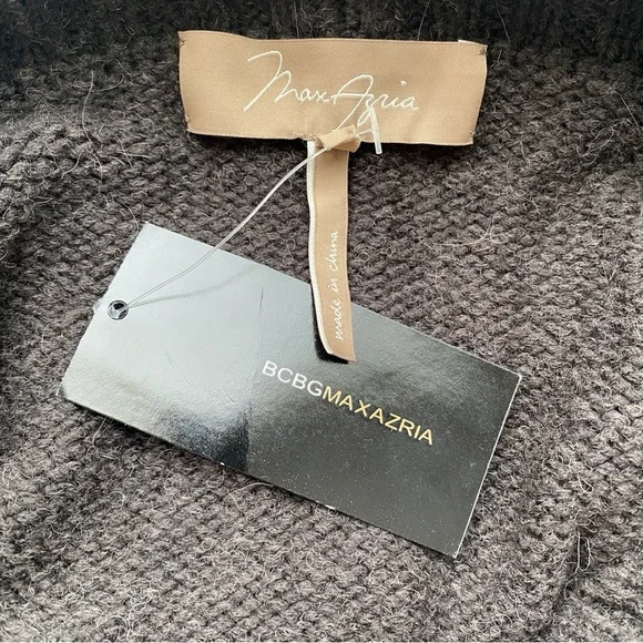NWT BCBG MaxAzria Sweater Cardigan Coat Long Line Wool Alpaca Blend Size M/L - Picture 5 of 15